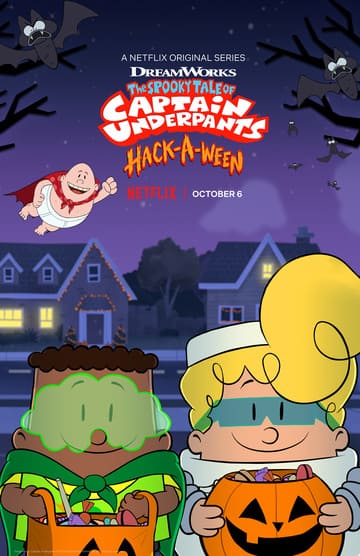 Histórias Assustadoras do Capitão Cueca Hackeando o Halloween