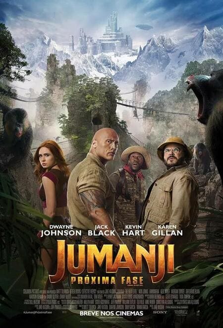 Jumanji: Próxima Fase - assisti Jumanji: Próxima Fase Dublado Online grátis